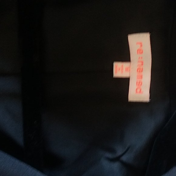 Re:Named Women's Jacket with Belt. Size: M Color: Black - Picture 8 of 15